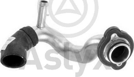 Aslyx AS-503409 - Шланг радіатора autocars.com.ua