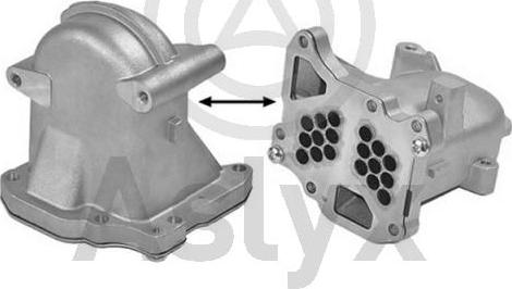 Aslyx AS-506338 - Радиатор, рециркуляция ОГ autodnr.net
