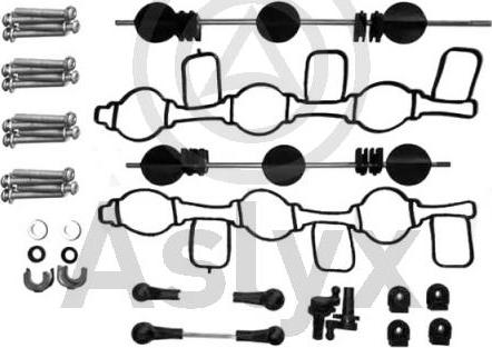Aslyx AS-507074 - Модуль впускний труби autocars.com.ua