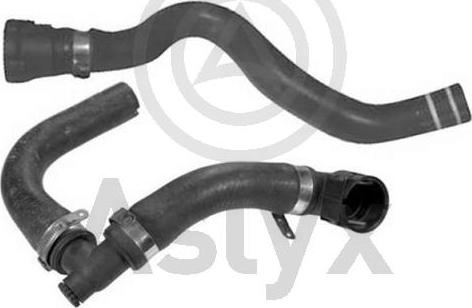 Aslyx AS-509801 - Шланг радіатора autocars.com.ua