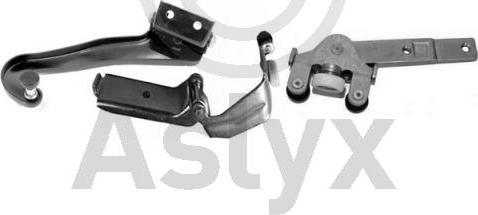 Aslyx AS-521216 - Направляющая ролика, сдвижная дверь autodnr.net