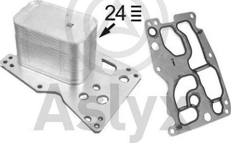 Aslyx AS-521255 - Масляный радиатор, двигательное масло autodnr.net