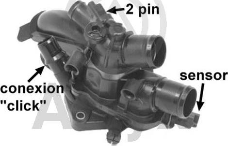 Aslyx AS-535582 - Термостат, охлаждающая жидкость autodnr.net