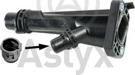 Aslyx AS-535796 - Фланець охолоджуючої рідини autocars.com.ua