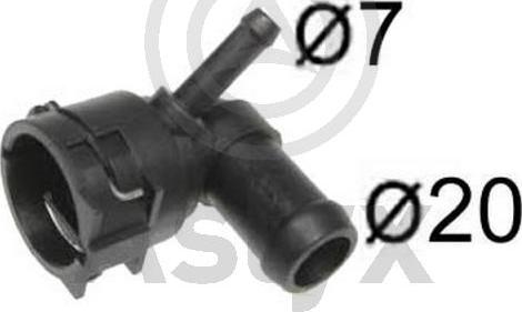 Aslyx AS-535836 - Фланець охолоджуючої рідини autocars.com.ua