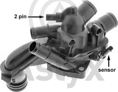 Aslyx AS-535870 - Термостат, охлаждающая жидкость autodnr.net