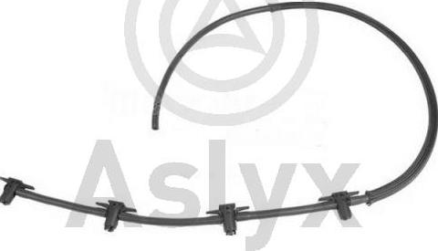 Aslyx AS-592054 - Шланг, витік палива autocars.com.ua