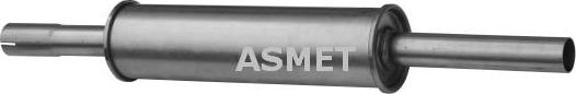 Asmet 03.007 - Средний глушитель выхлопных газов autodnr.net