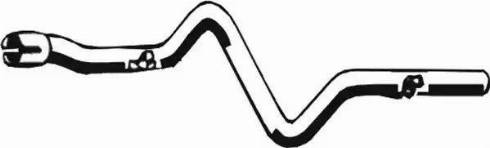 Asmet 04.011 - Труба вихлопного газу autocars.com.ua