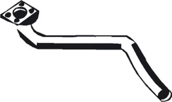 Asmet 04.014 - Труба вихлопного газу autocars.com.ua