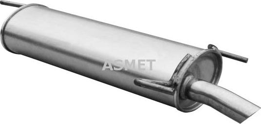 Asmet 05.114 - Глушитель выхлопных газов, конечный autodnr.net