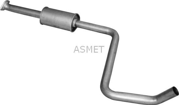 Asmet 05.241 - Средний глушитель выхлопных газов autodnr.net