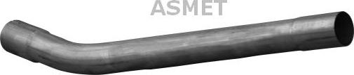 Asmet 07201 - Труба выхлопного газа avtokuzovplus.com.ua