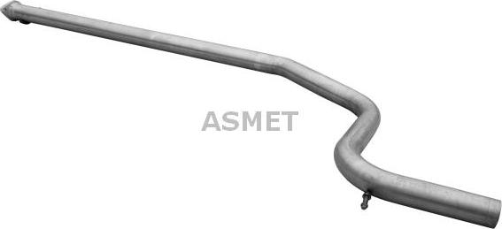 Asmet 07.205 - Труба выхлопного газа avtokuzovplus.com.ua