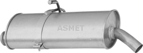 Asmet 09.091 - Глушитель выхлопных газов, конечный autodnr.net