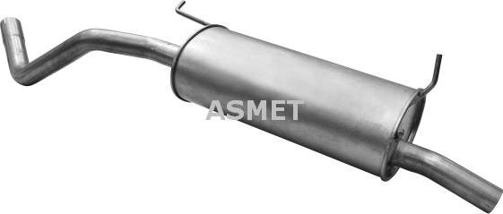 Asmet 10.081 - Глушитель выхлопных газов, конечный avtokuzovplus.com.ua