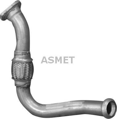 Asmet 10.099 - Труба вихлопного газу autocars.com.ua