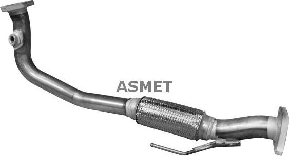 Asmet 16.029 - Труба вихлопного газу autocars.com.ua