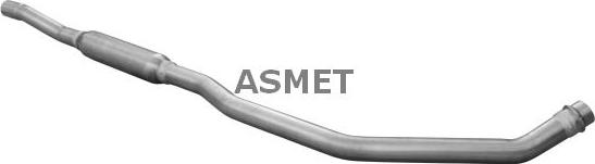 Asmet 16.101 - Середній глушник вихлопних газів autocars.com.ua