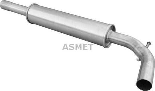 Asmet 19.012 - Средний глушитель выхлопных газов autodnr.net