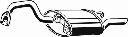 Asmet 26.008 - Глушник вихлопних газів кінцевий autocars.com.ua