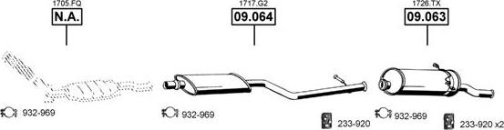 Asmet CI092715 - Система випуску ОГ autocars.com.ua