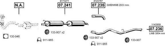 Asmet FO075175 - Система випуску ОГ autocars.com.ua