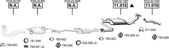 Asmet MA110835 - Система випуску ОГ autocars.com.ua