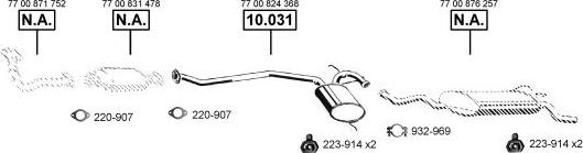 Asmet RE104230 - Система выпуска ОГ autodnr.net