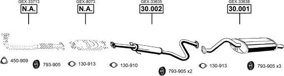 Asmet RO301350 - Система выпуска ОГ autodnr.net