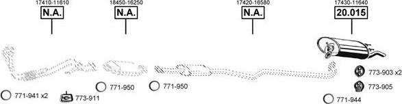Asmet TO201970 - Система випуску ОГ autocars.com.ua