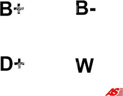AS-PL A5348(MITSUBISHI) - Генератор autocars.com.ua