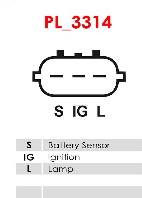 AS-PL A6215 - Генератор autocars.com.ua