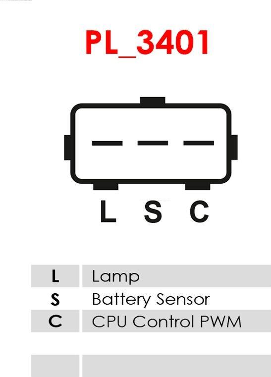 AS-PL A2115S - Генератор autocars.com.ua