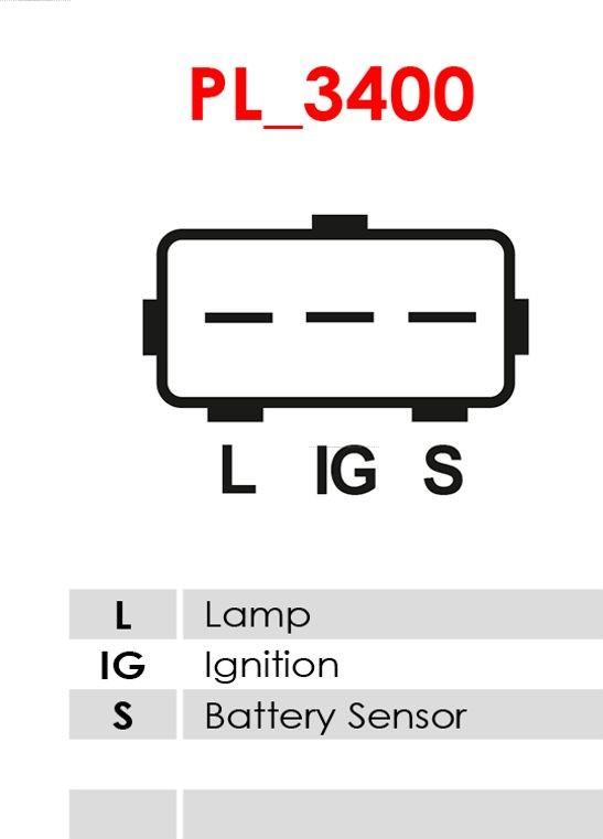 AS-PL A5041 - Генератор autocars.com.ua