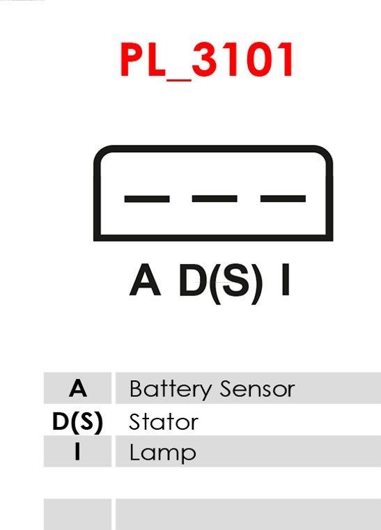 AS-PL A9355S - Генератор autocars.com.ua