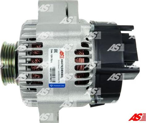 AS-PL A6476(DENSO) - Генератор avtokuzovplus.com.ua