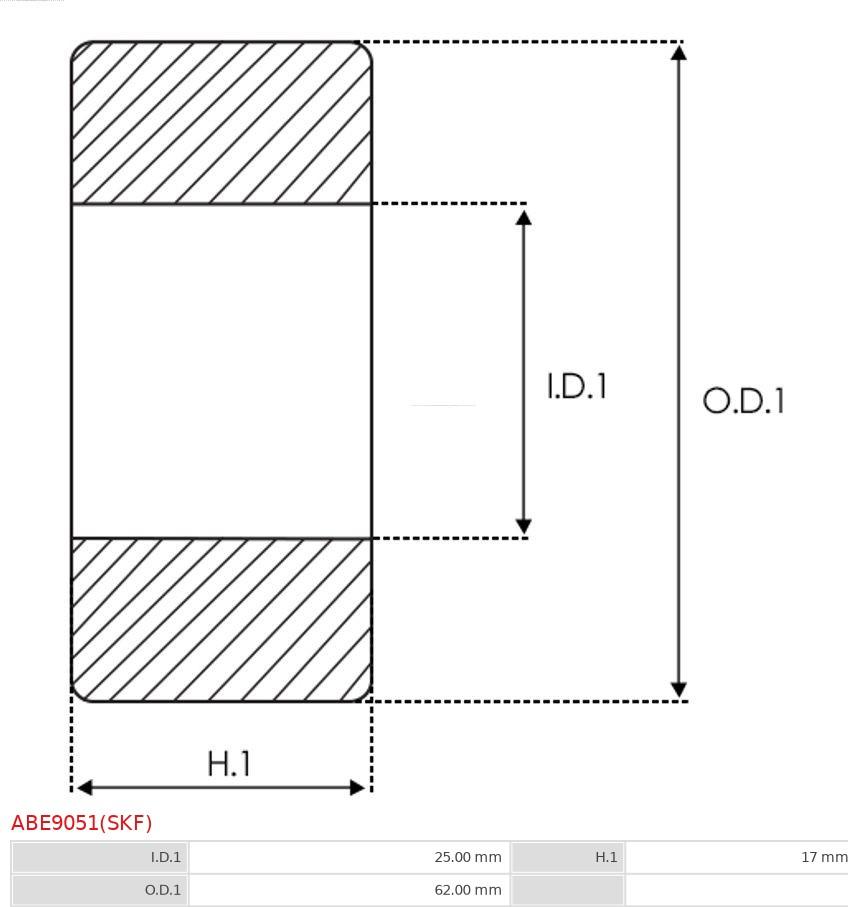 AS-PL ABE9051(SKF) - Подшипник autodnr.net