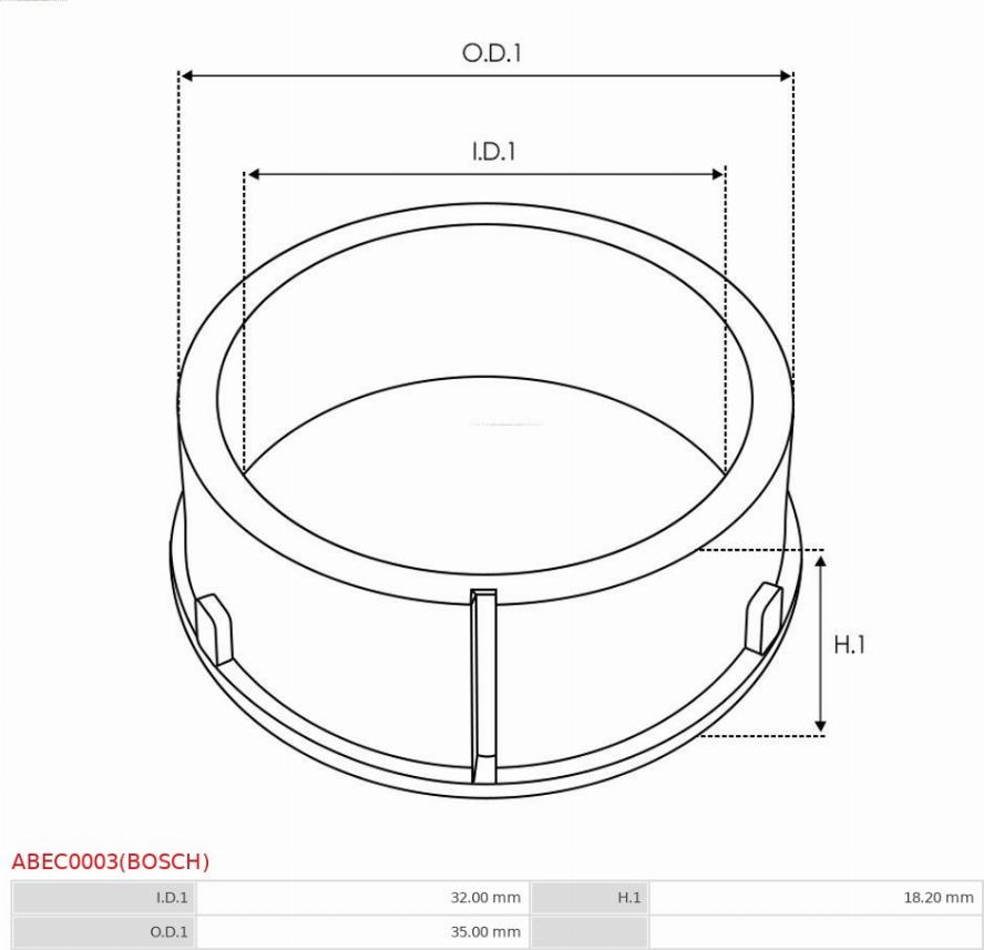 AS-PL ABEC0003(BOSCH) - Захисна кришка, генератор autocars.com.ua