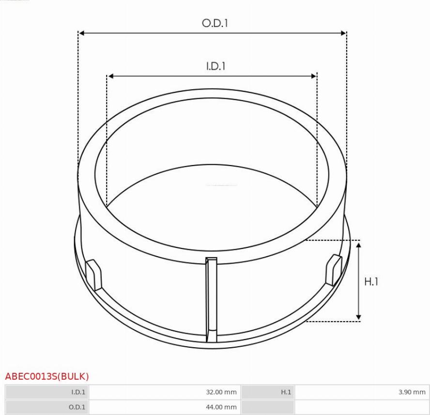 AS-PL ABEC0013S(BULK) - Захисна кришка, генератор autocars.com.ua