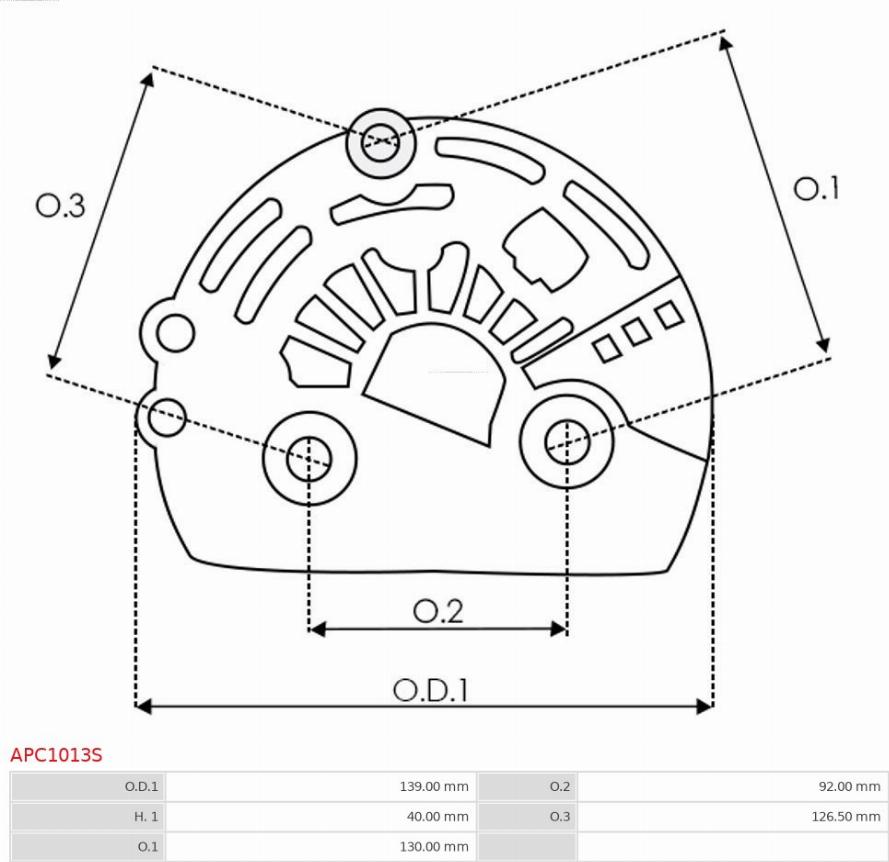 AS-PL APC1013S - Захисна кришка, генератор autocars.com.ua