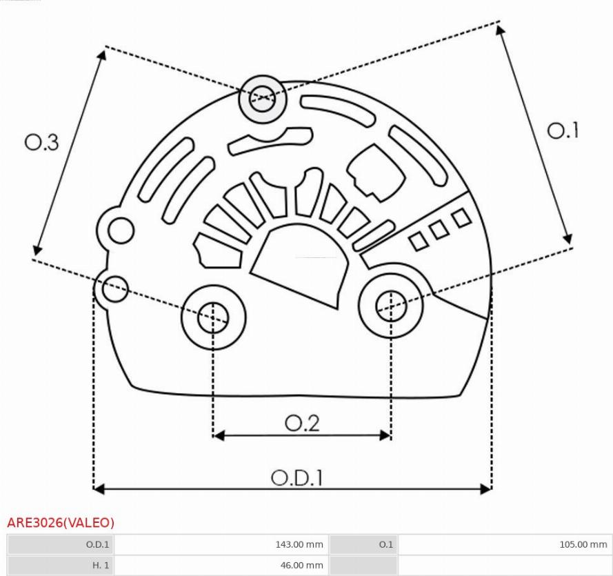 AS-PL ARE3026(VALEO) - Захисна кришка, генератор autocars.com.ua