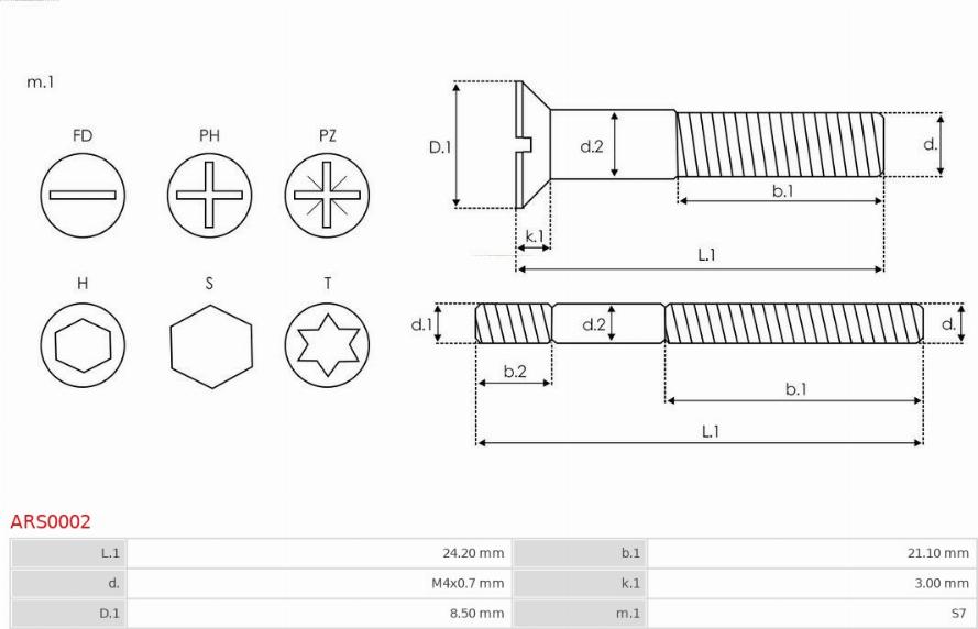 AS-PL ARS0002 - Ремкомплект, генератор avtokuzovplus.com.ua