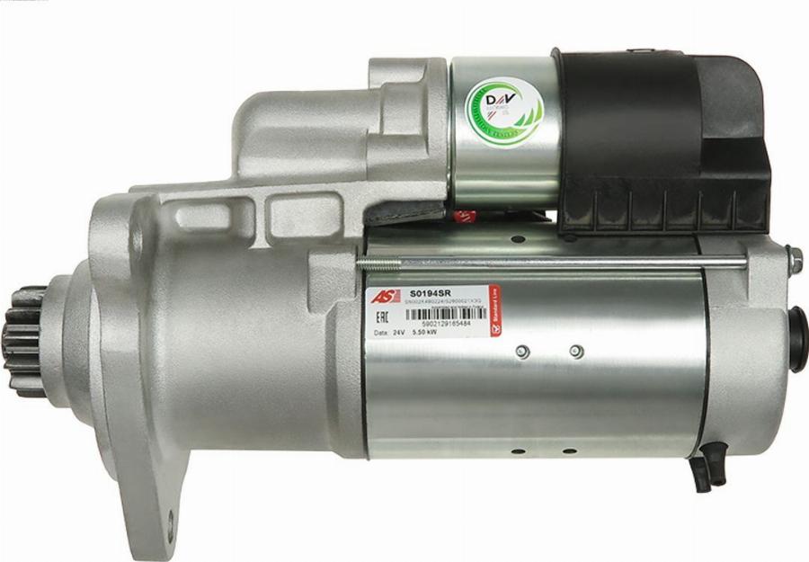 AS-PL S0194SR - Стартер avtokuzovplus.com.ua