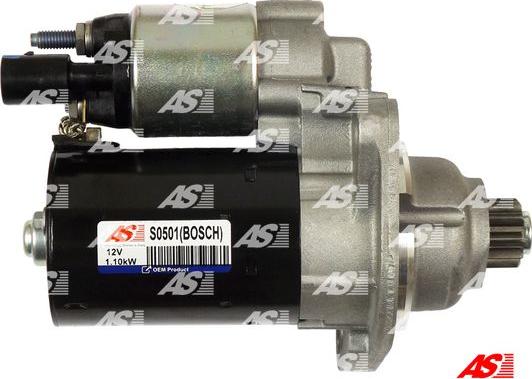 AS-PL S0501(BOSCH) - Стартер autocars.com.ua