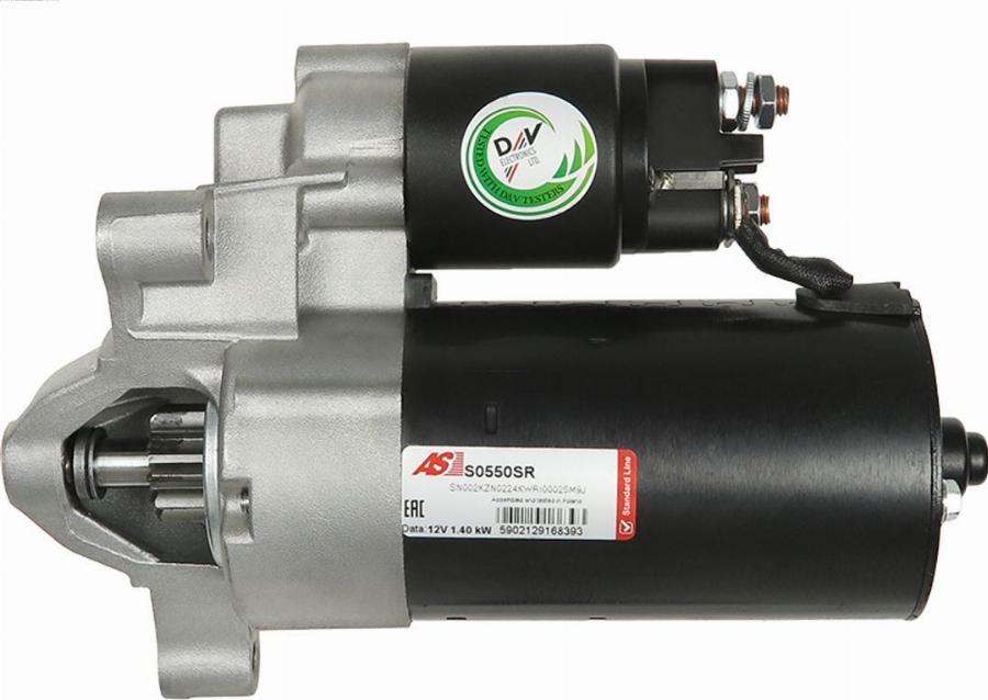 AS-PL S0550SR - Стартер avtokuzovplus.com.ua