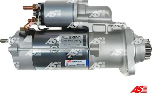 AS-PL S0594(BOSCH) - Стартер autocars.com.ua