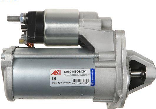 AS-PL S0894(BOSCH) - Стартер avtokuzovplus.com.ua