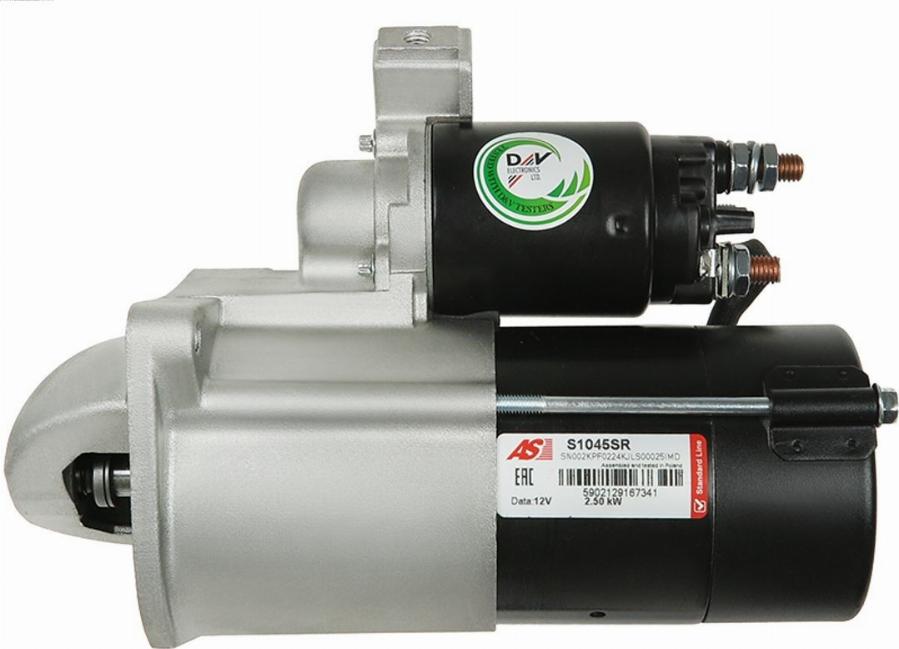 AS-PL S1045SR - Стартер avtokuzovplus.com.ua