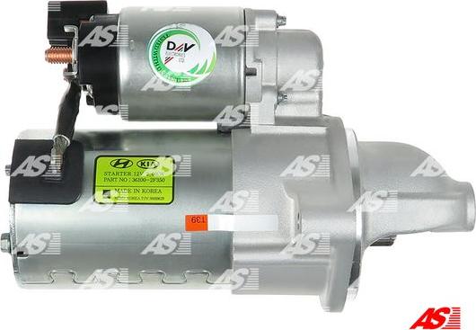 AS-PL S1186(DELCO) - Стартер avtokuzovplus.com.ua